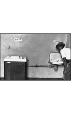 Elliott Erwitt, Segregation Fountain, N.C., 1950
