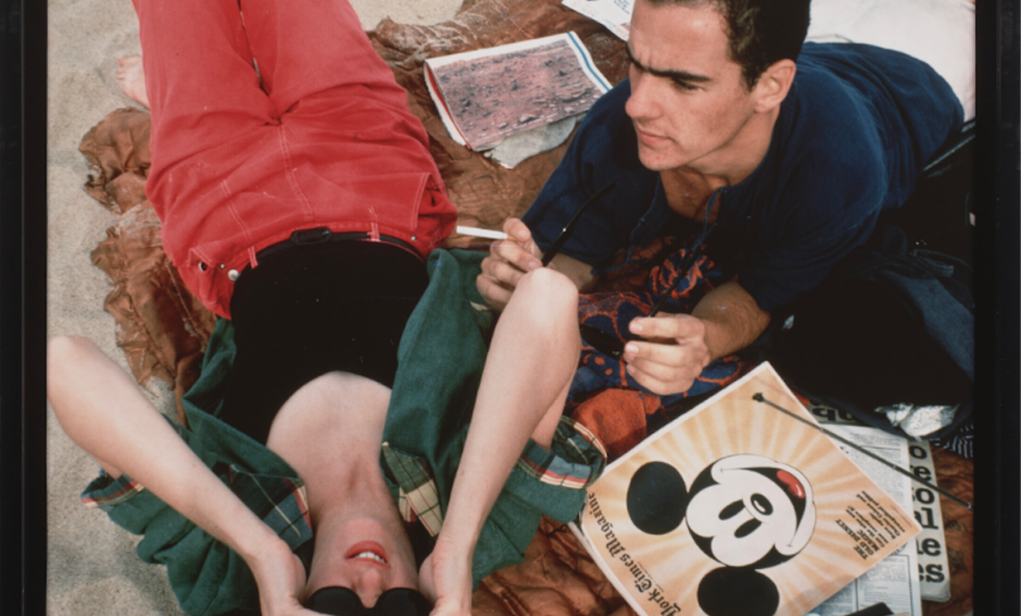 Nan Goldin, C.Z. and Max on the beach, Truro, MA, 1976 Nan Goldin, C.Z. and Max on the beach, Truro, MA, 1976
