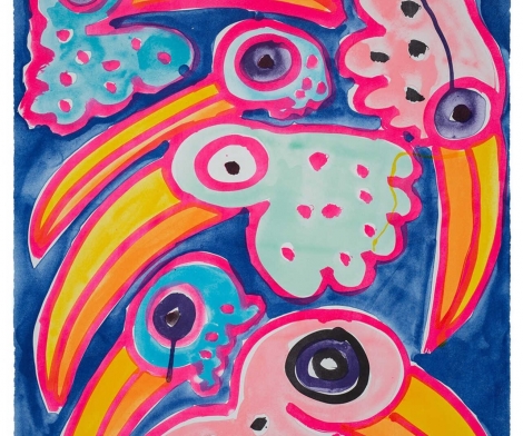 Katherine Bernhardt, Toco Toucan, 2020