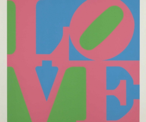 Robert Indiana, Rose (A Garden of Love), 1982 Robert Indiana, Rose (A Garden of Love), 1982