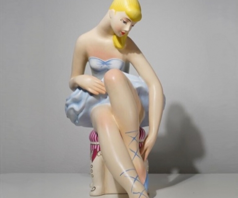 Jeff Koons, Seated Ballerina, 2015 Jeff Koons, Seated Ballerina, 2015