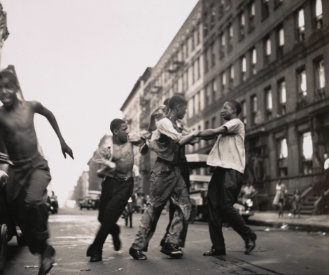 Gordon Parks, Street Image of Boys, c. 1969 Gordon Parks, Street Image of Boys, c. 1969