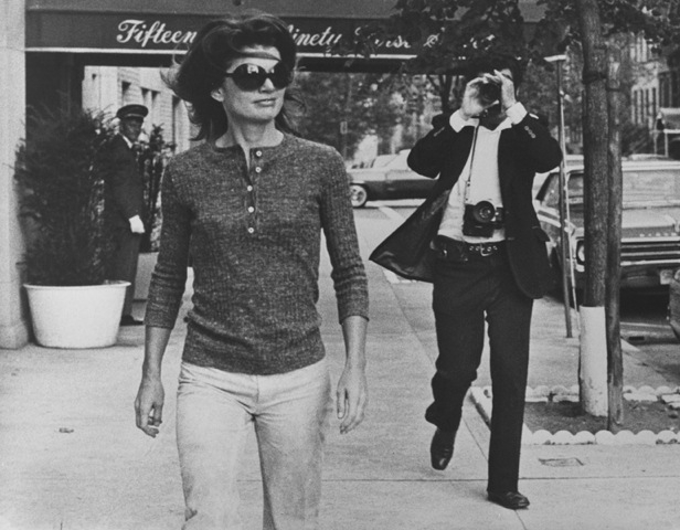 Ron Galella, Jackie Kennedy and Ron Galella Ron Galella, Jackie Kennedy and Ron Galella