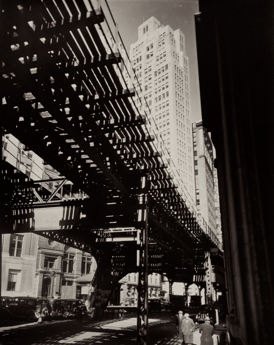 Berenice Abbott, Elevated Train Track Berenice Abbott, Elevated Train Track