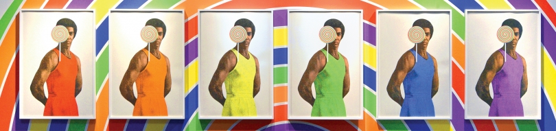 Derrick Adams, Eye Candy, 2023 Derrick Adams, Eye Candy, 2023