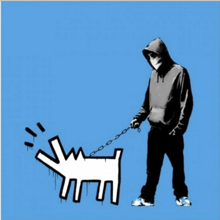 Banksy, Choose your Weapon, 2010 Banksy, Choose your Weapon, 2010