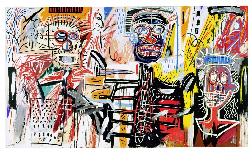Jean-Michel Basquiat, Three Figures Jean-Michel Basquiat, Three Figures