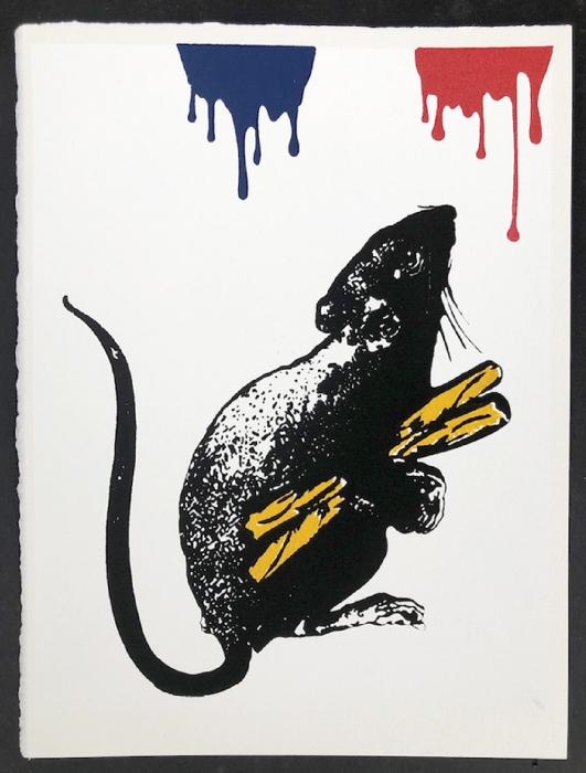 Blek le Rat, Rat No. 5, 2019 Blek le Rat, Rat No. 5, 2019