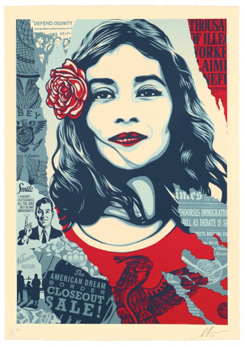 Shepard Fairey, Defend Dignity Shepard Fairey, Defend Dignity
