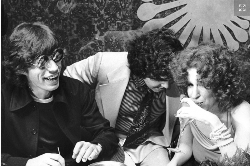 Ron Galella, Mick Jagger, Aaron Russo, and Bette Midler Ron Galella, Mick Jagger, Aaron Russo, and Bette Midler
