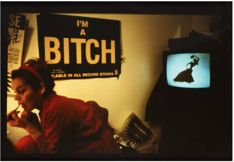 Nan Goldin, Chiclet doing her makeup NYC, 1991 Nan Goldin, Chiclet doing her makeup NYC, 1991