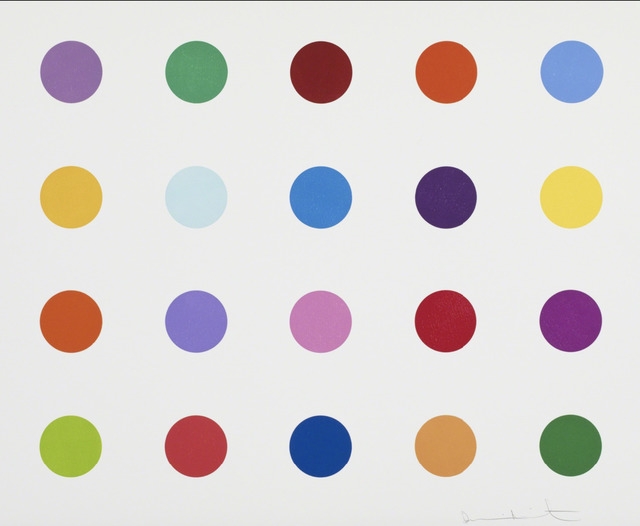 Damien Hirst, Fast Scarlett TR, 2011 Damien Hirst, Fast Scarlett TR, 2011