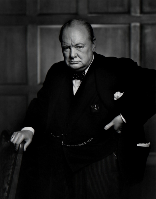 Yousuf Karsh, Winston Churchill Yousuf Karsh, Winston Churchill