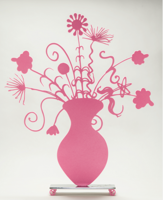 Kenny Scharf, Flores Pink, 2021 Kenny Scharf, Flores Pink, 2021
