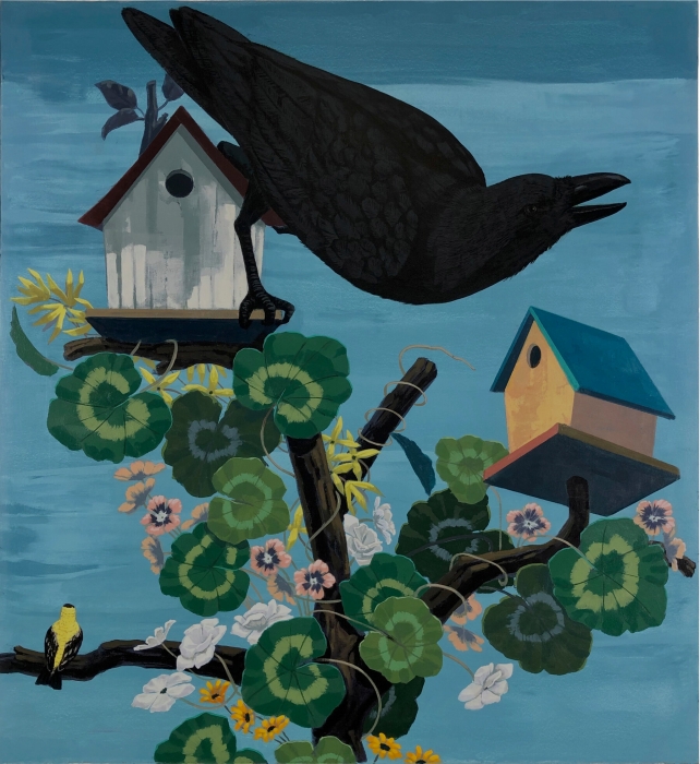 Kerry James Marshall, Black Birds Take Flight Kerry James Marshall, Black Birds Take Flight