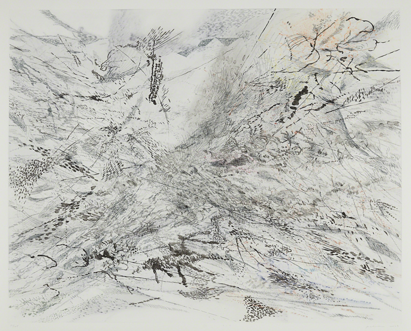 Julie Mehretu, The Residual, 2007 Julie Mehretu, The Residual, 2007