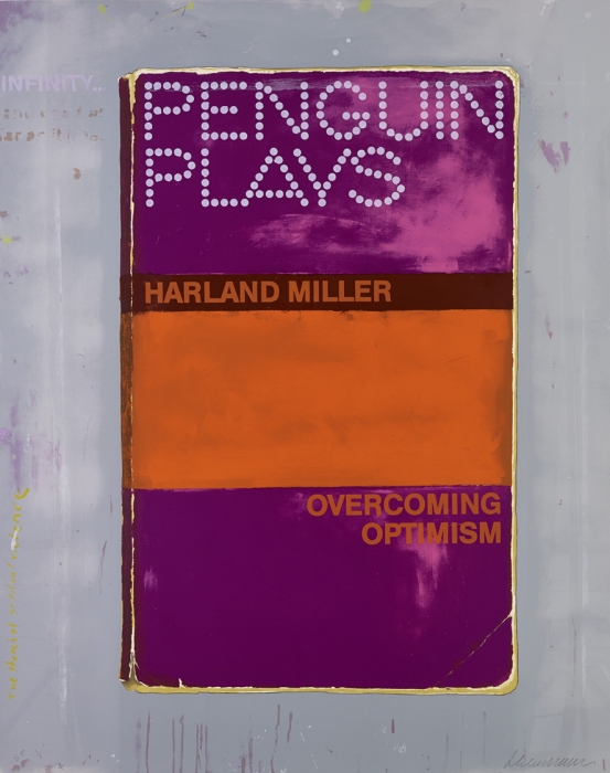 Harland Miller, Overcoming Optimism, 2014 Harland Miller, Overcoming Optimism, 2014