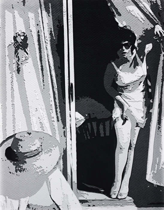 Vik Muniz, Untitled Film Still #7, after Cindy Sherman, 2008 Vik Muniz, Untitled Film Still #7, after Cindy Sherman, 2008