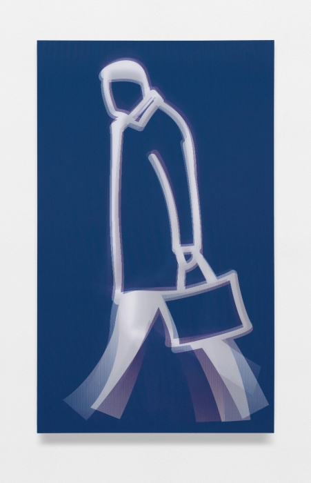 Julian Opie, Curly Hair, 2022 Julian Opie, Curly Hair, 2022