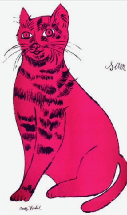 Andy Warhol, Sam, 1954 Andy Warhol, Sam, 1954