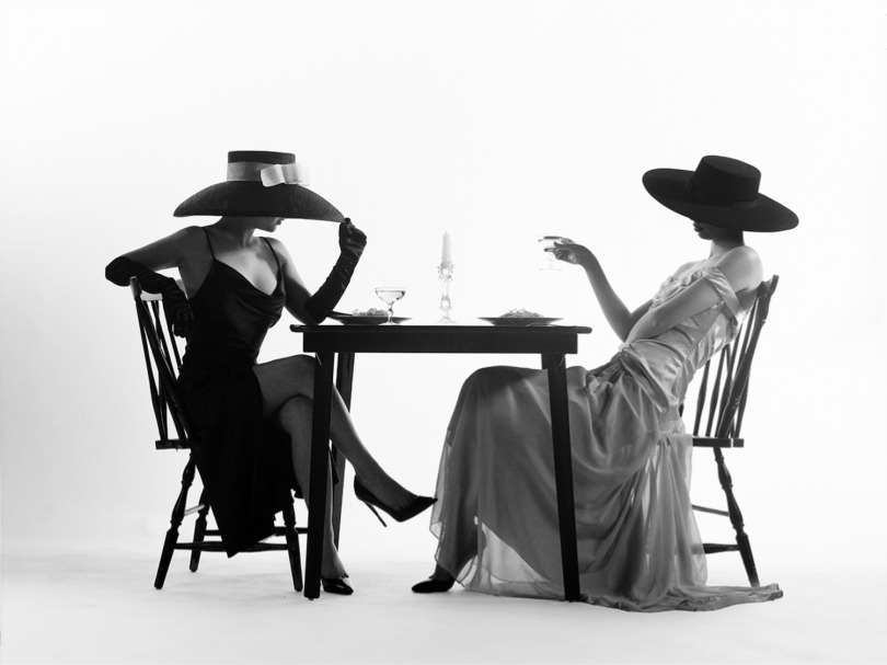 Tyler Shields, Girls Night Out Silhouette, 2021 Tyler Shields, Girls Night Out Silhouette, 2021