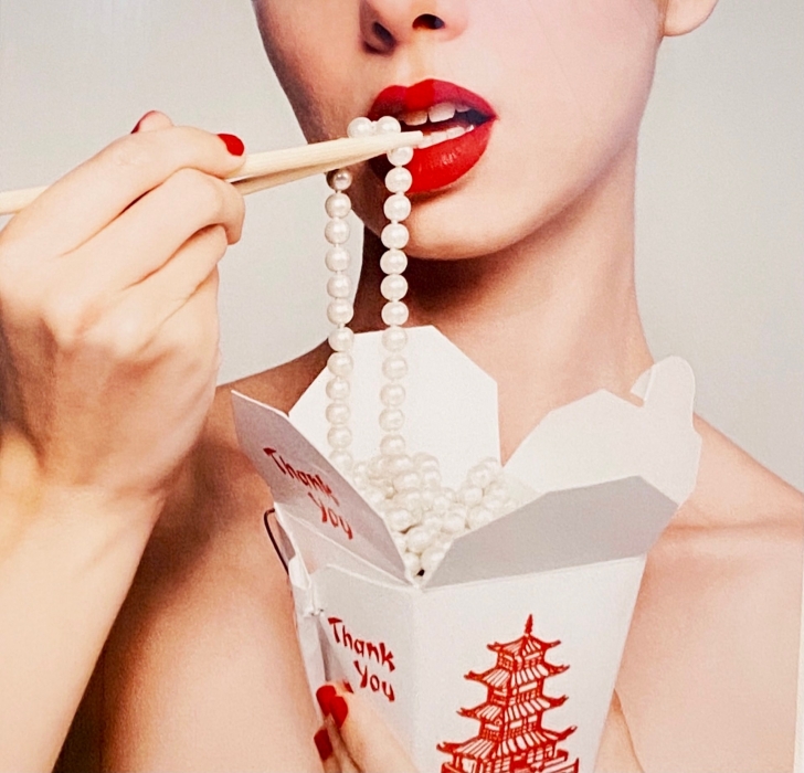 Tyler Shields, Take out Pearls, 2021 Tyler Shields, Take out Pearls, 2021