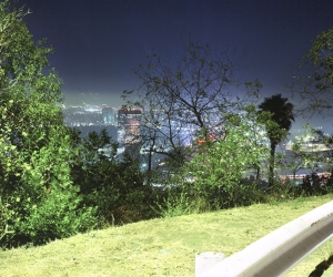 Karen Halverson, Mulholland overlooking Universal City, 1991